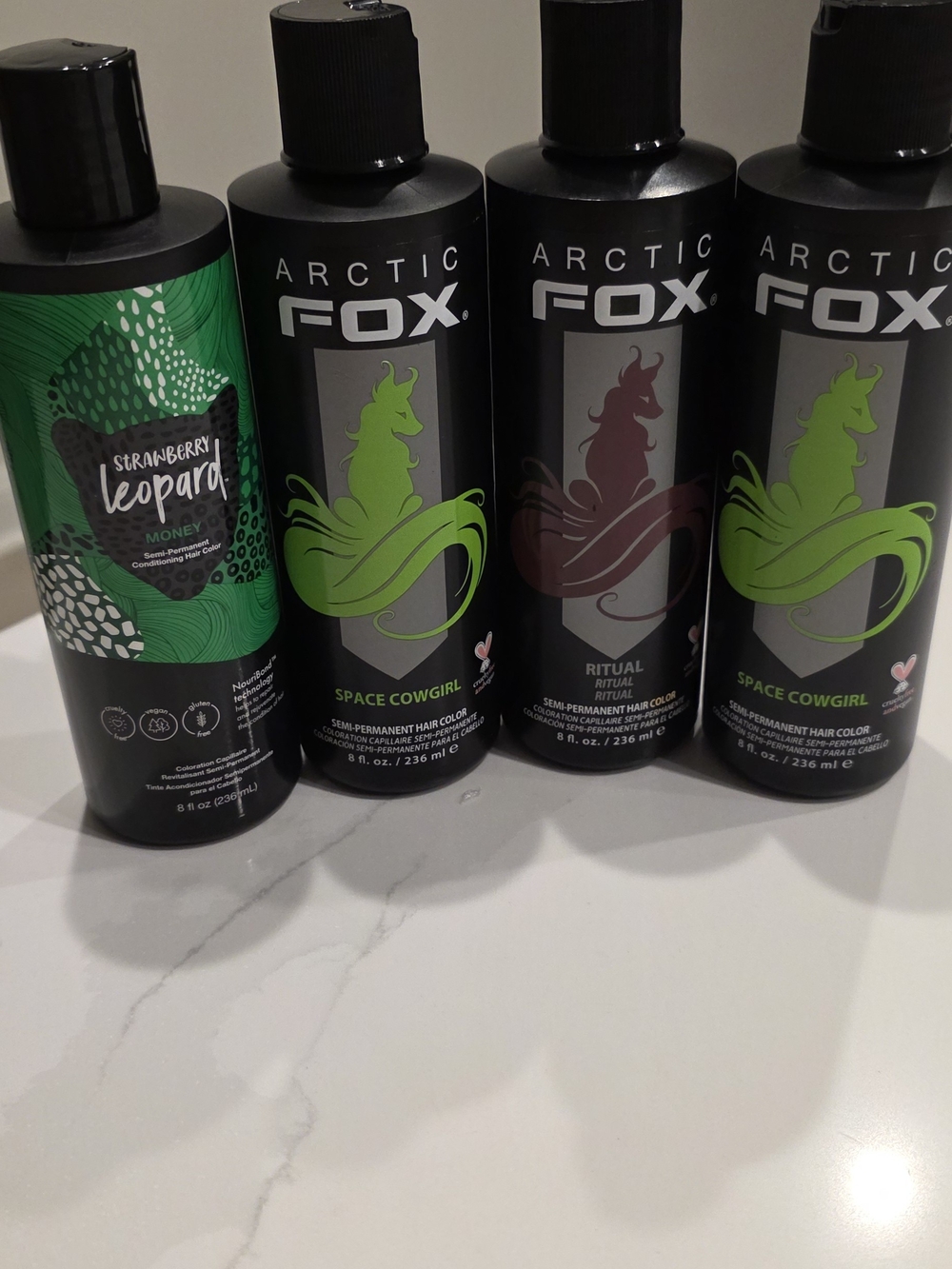 Arctic Fox Semi-Permanent Hair Color — Space Cowgirl (Green)